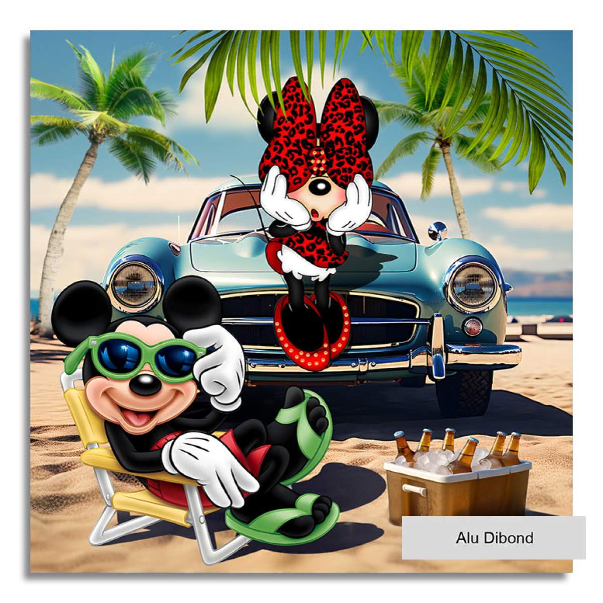 Micky Wandbild von Kunstgestalten24