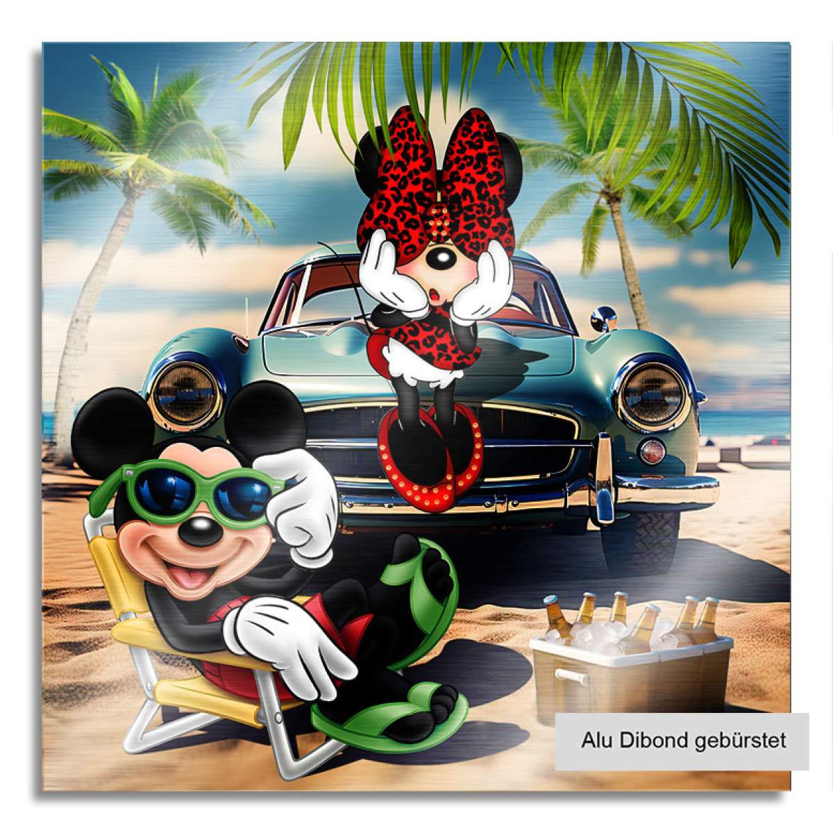 Micky Wandbild von Kunstgestalten24