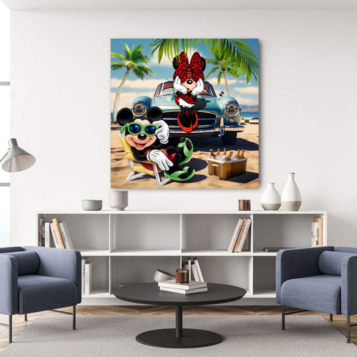 Micky Wandbild von Kunstgestalten24