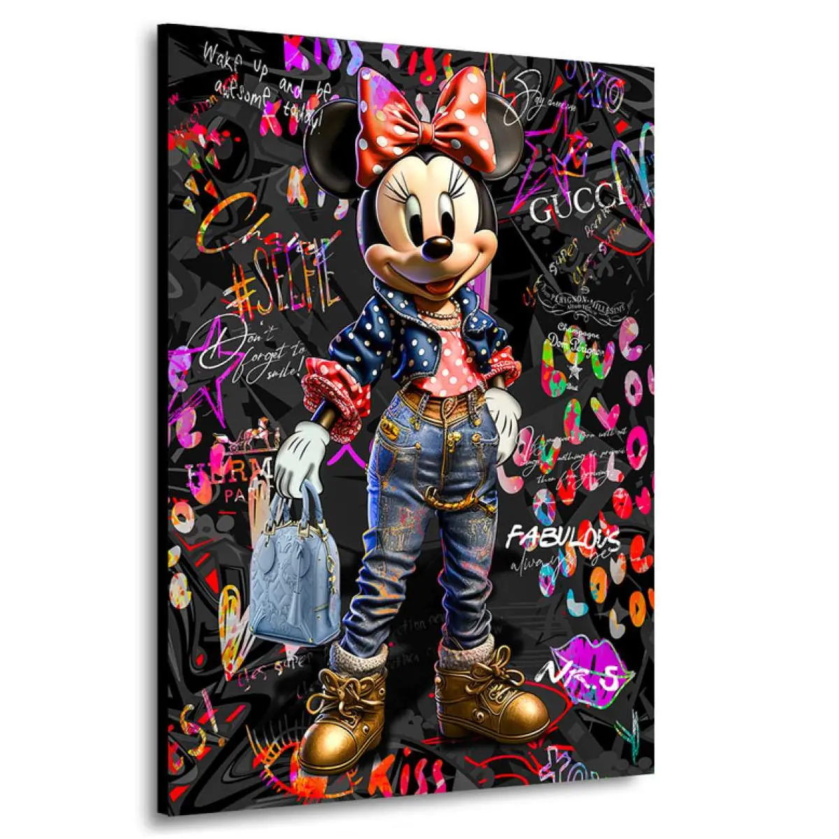 Wandbild Minnie Kunstgestalten24 Wandbild Minnie Kunstgestalten24