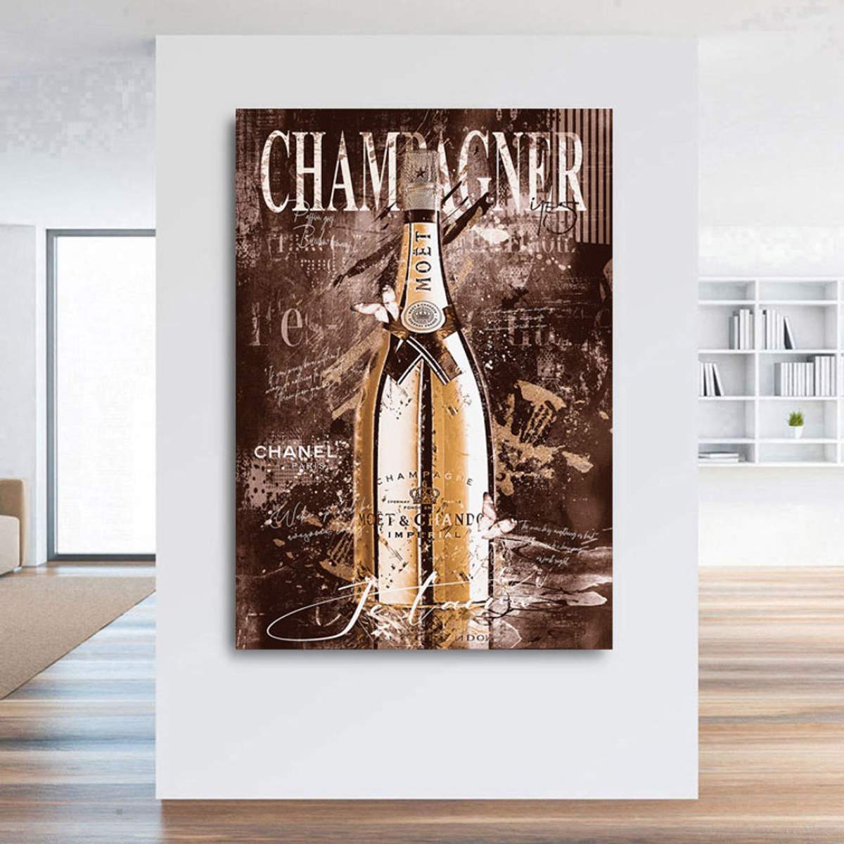 Comic Leinwandbild von Kunstgestalten24