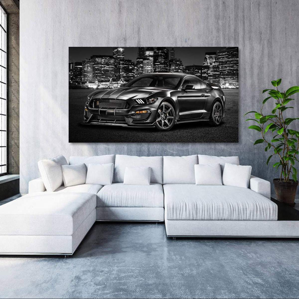 Ford Mustang Wandbilder von Roland Menzel | Kunstgestalten24
