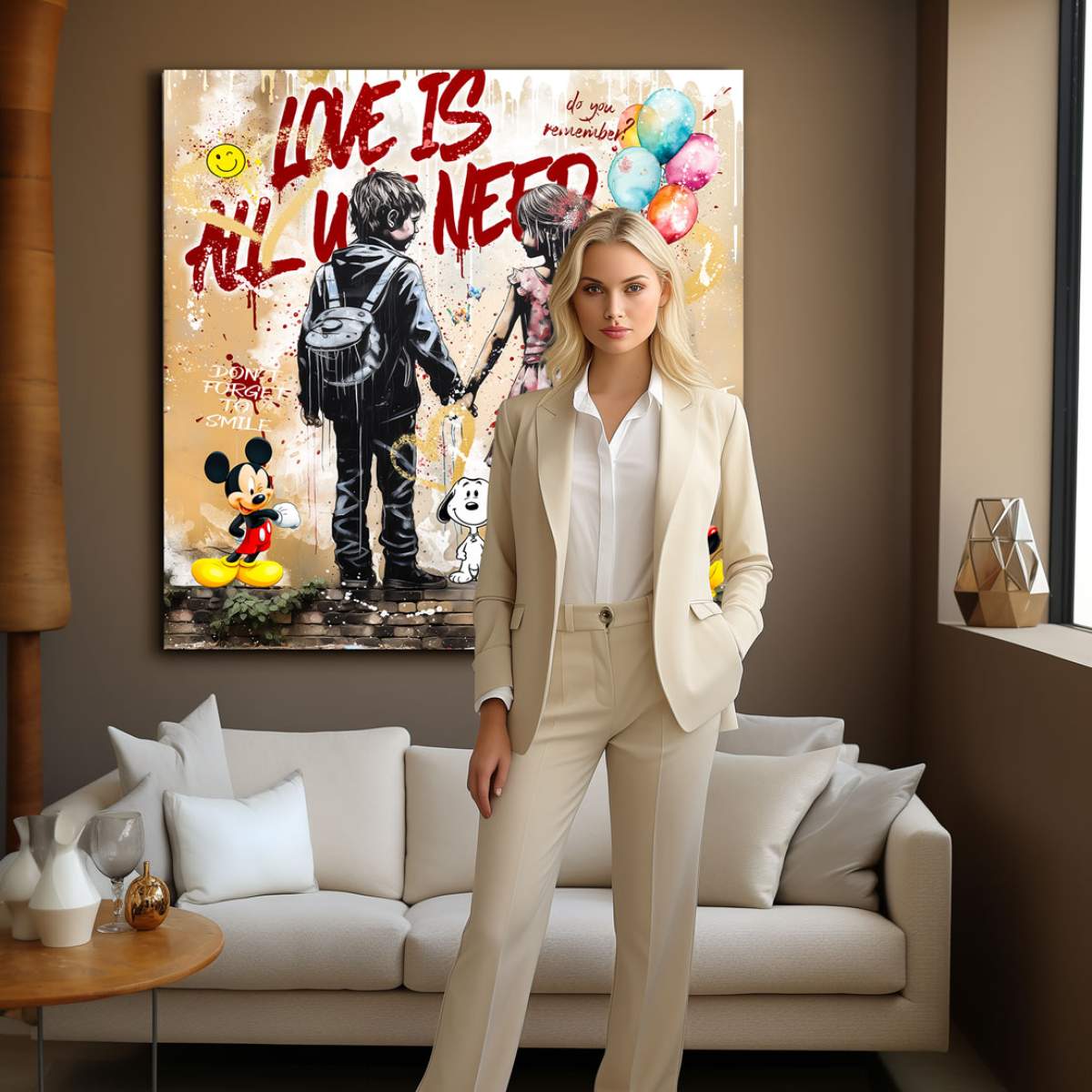 Wandbild von Kunstgestalten24