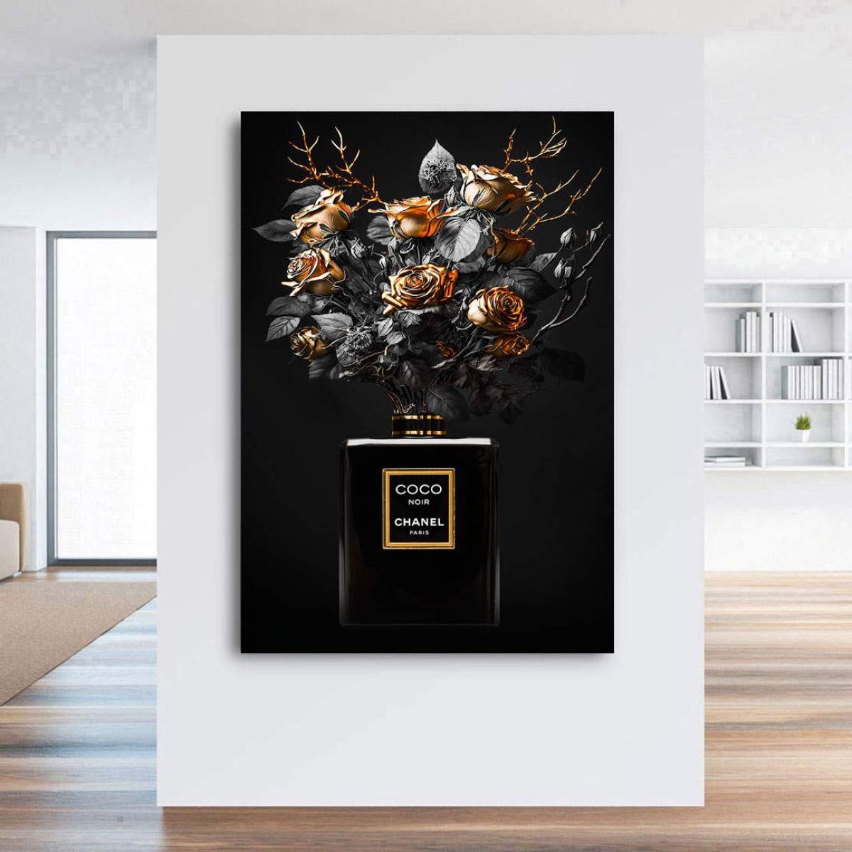 Chanel Leinwandbild von Kunstgestalten24