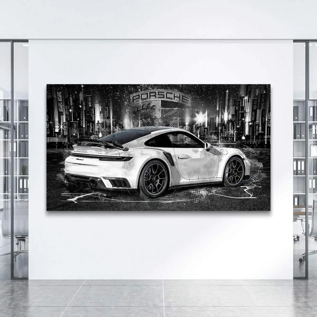 Wandbild Porsche 911Kunstgestalten24