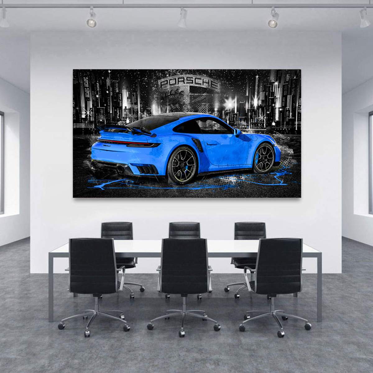 Wandbild Ferrari von Kunstgestalten24