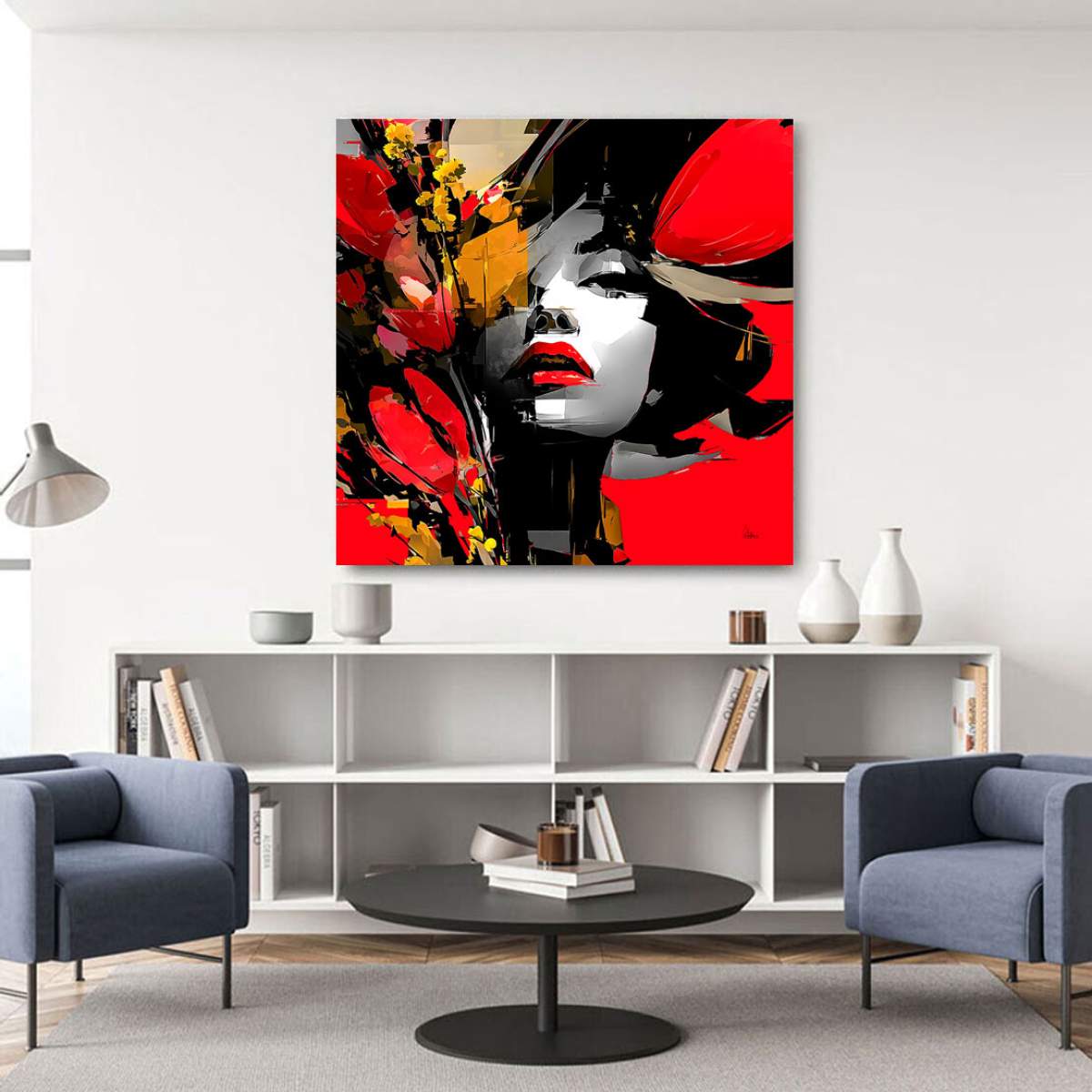 Pop Art Wandbild Kunstgestalten24