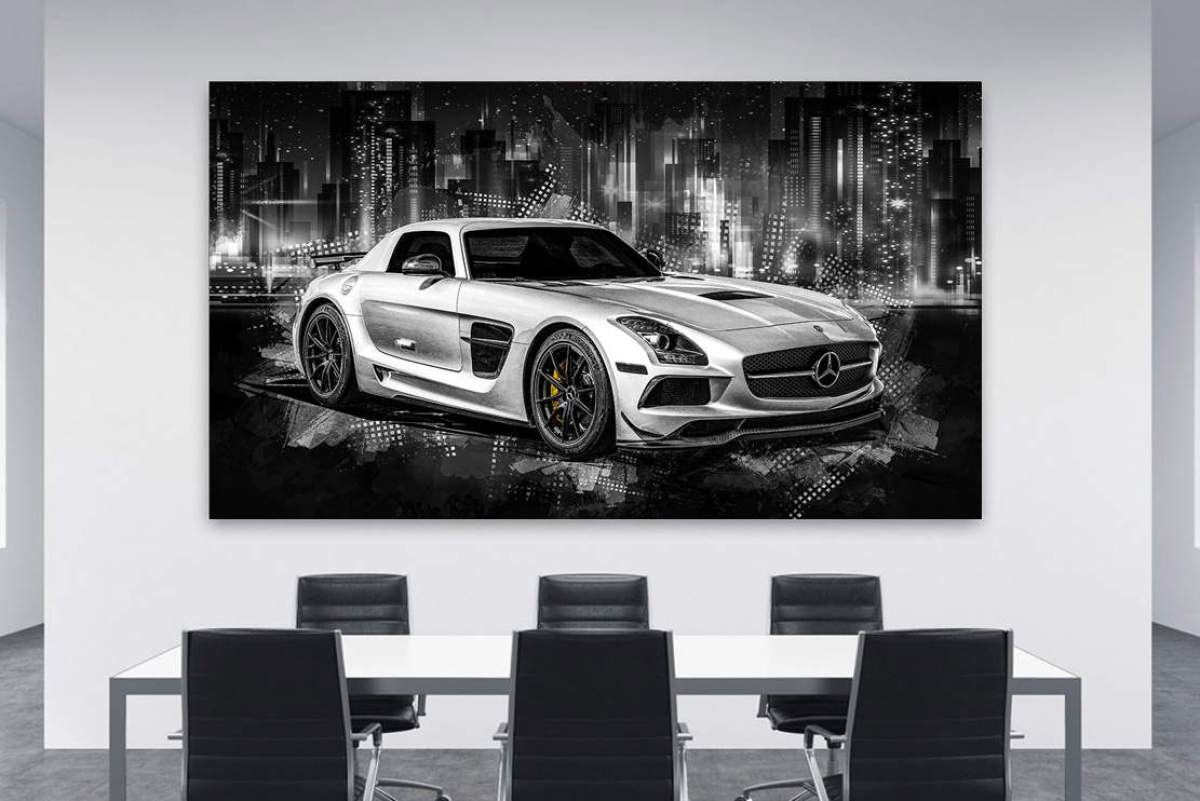 Mercedes SLS Poster