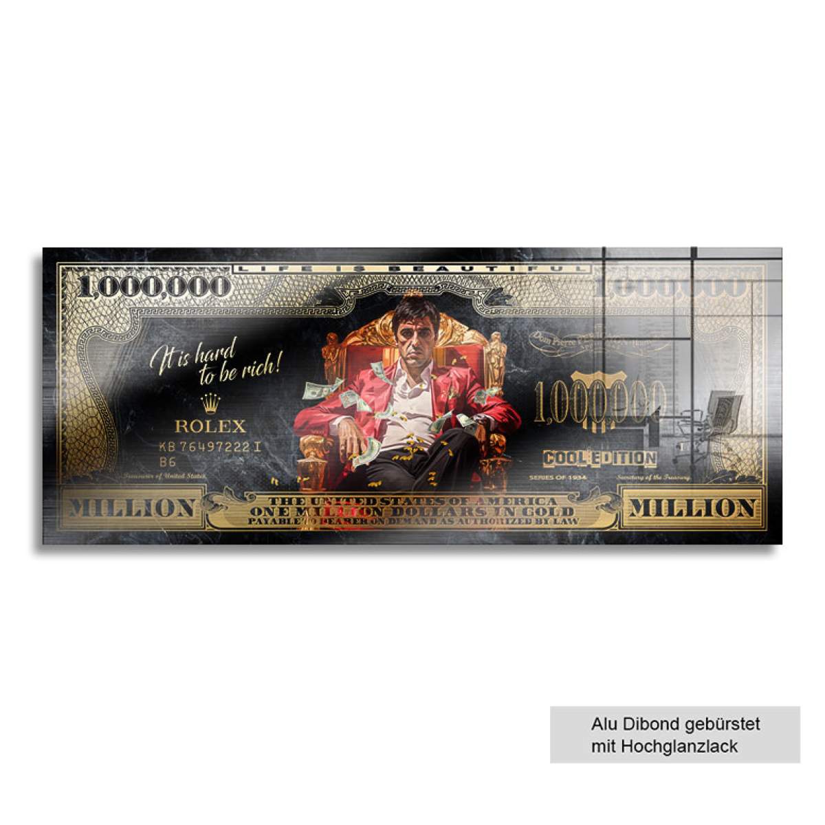 Wandbild Scraface Kunstgestalten24Cobra von Kunstgestalten24