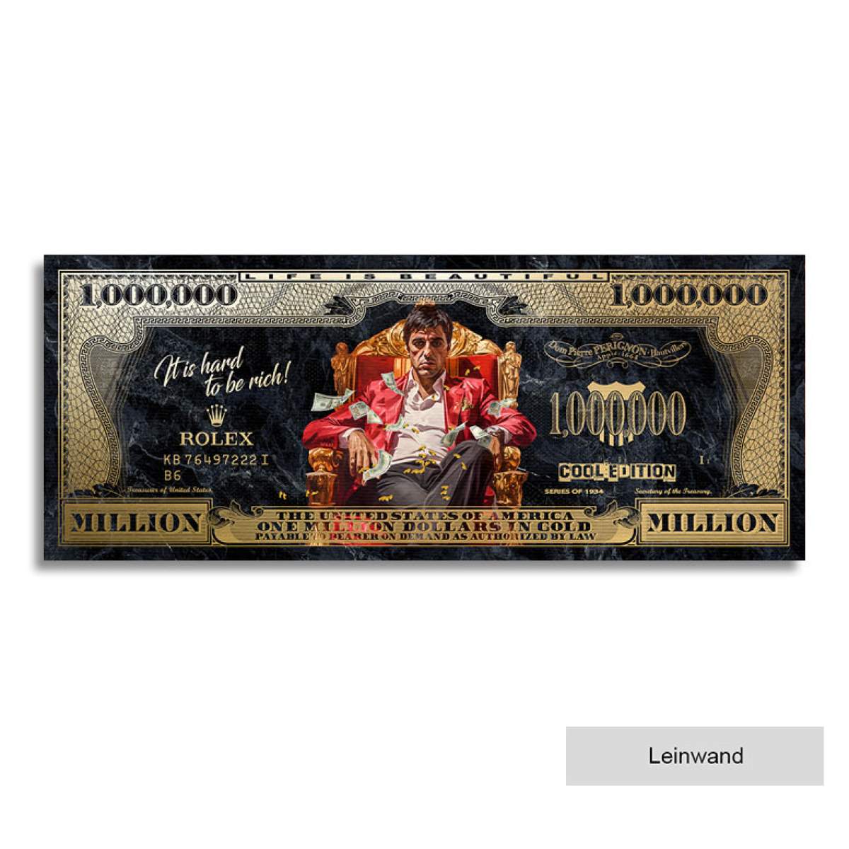 Wandbild Scraface Kunstgestalten24Cobra von Kunstgestalten24