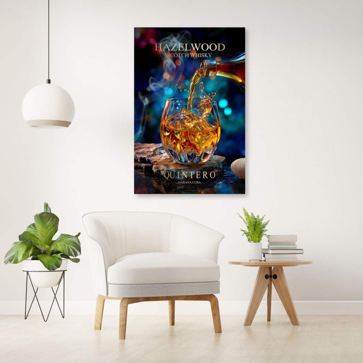 Whisky Wandbild Kunstgestalten24 Whisky Wandbild Kunstgestalten24