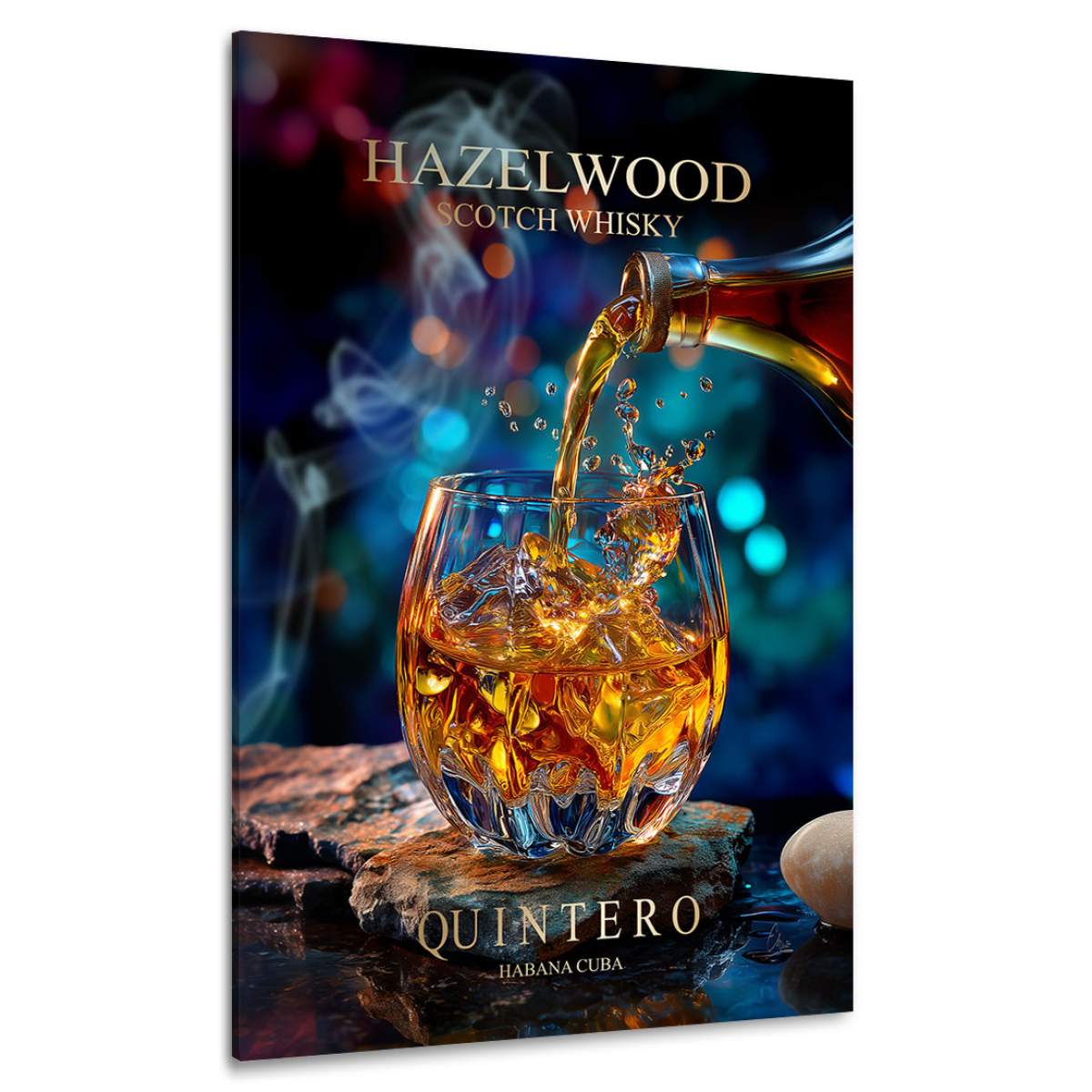 Whisky Wandbild Kunstgestalten24 Whisky Wandbild Kunstgestalten24
