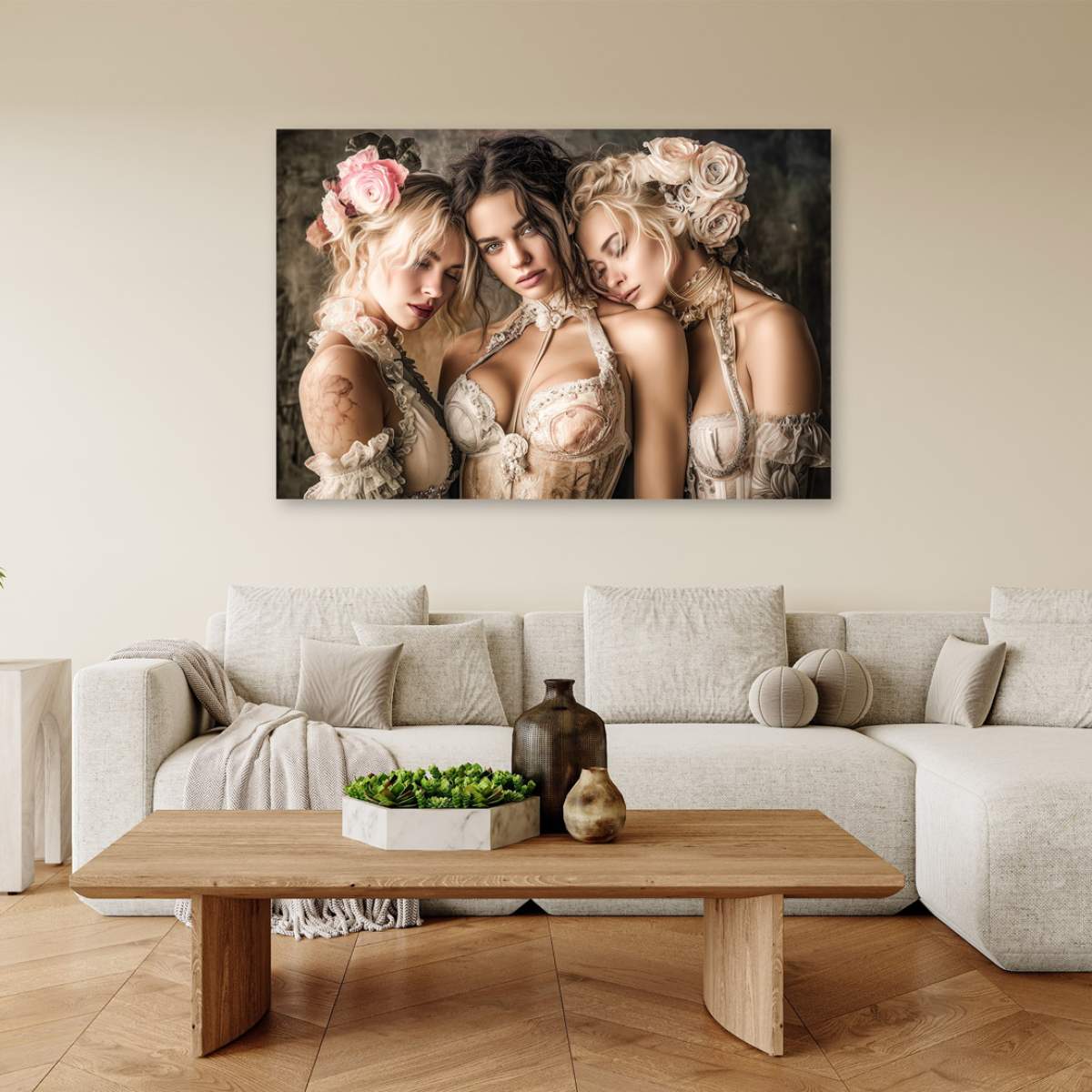 Erotik Wandbild von Kunstgestalten24