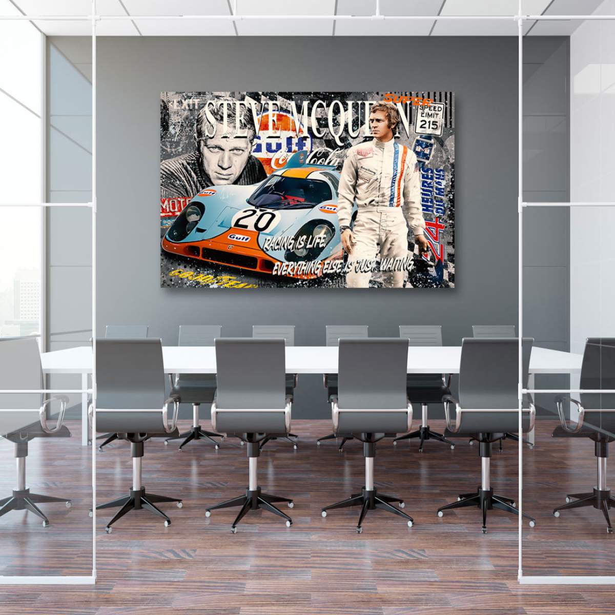 Modernes Wandbild von Kunstgestalten24