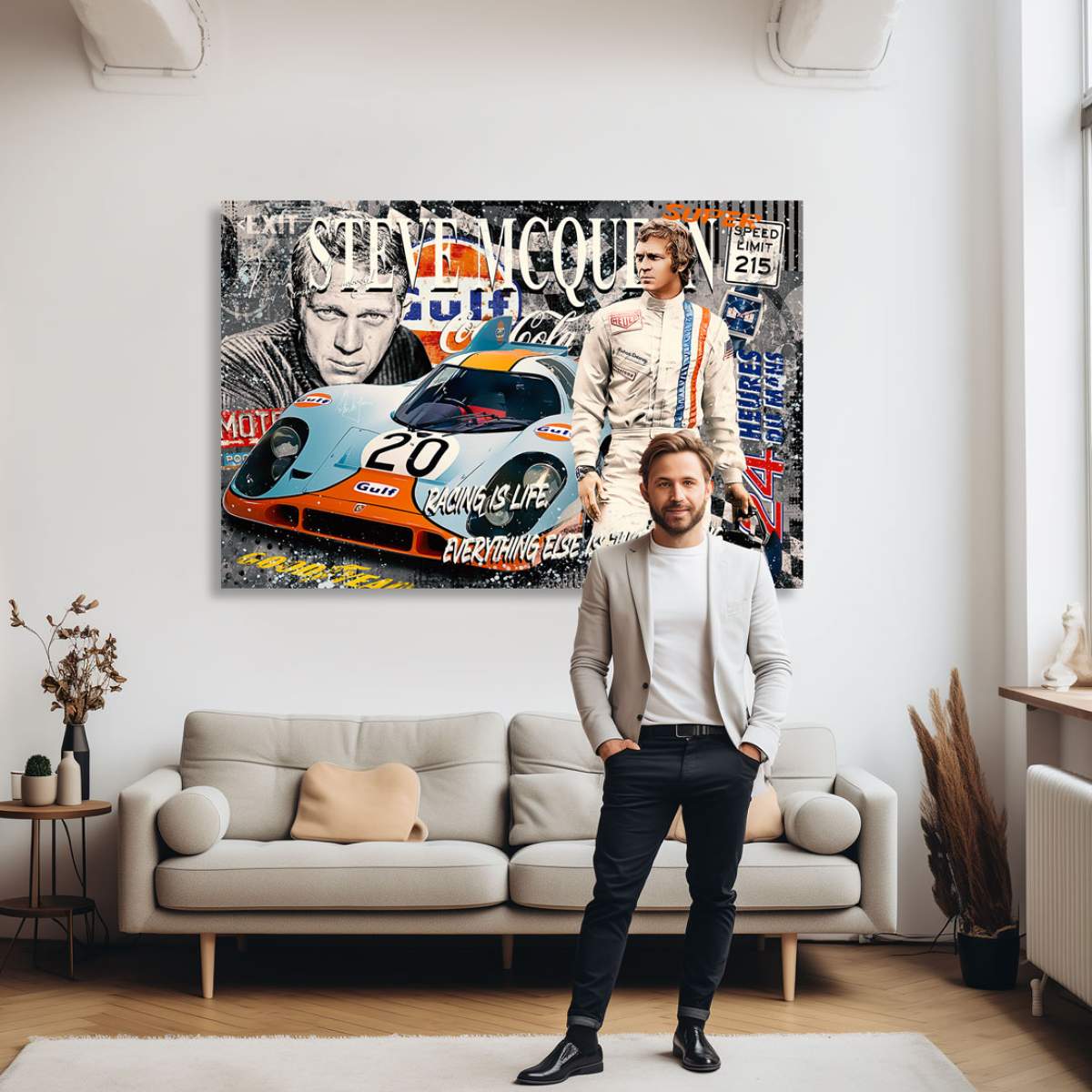 Modernes Wandbild von Kunstgestalten24