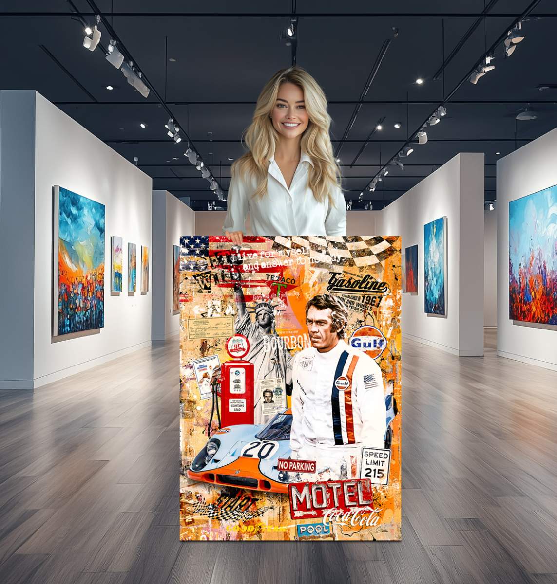 Wandbild von Kunstgestalten24