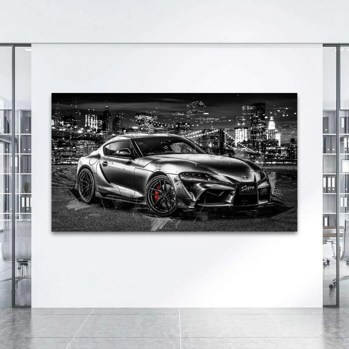 Toyota Wandbild von Kunstgestalten24