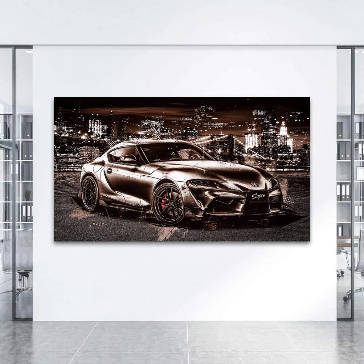 Toyota Wandbild von Kunstgestalten24