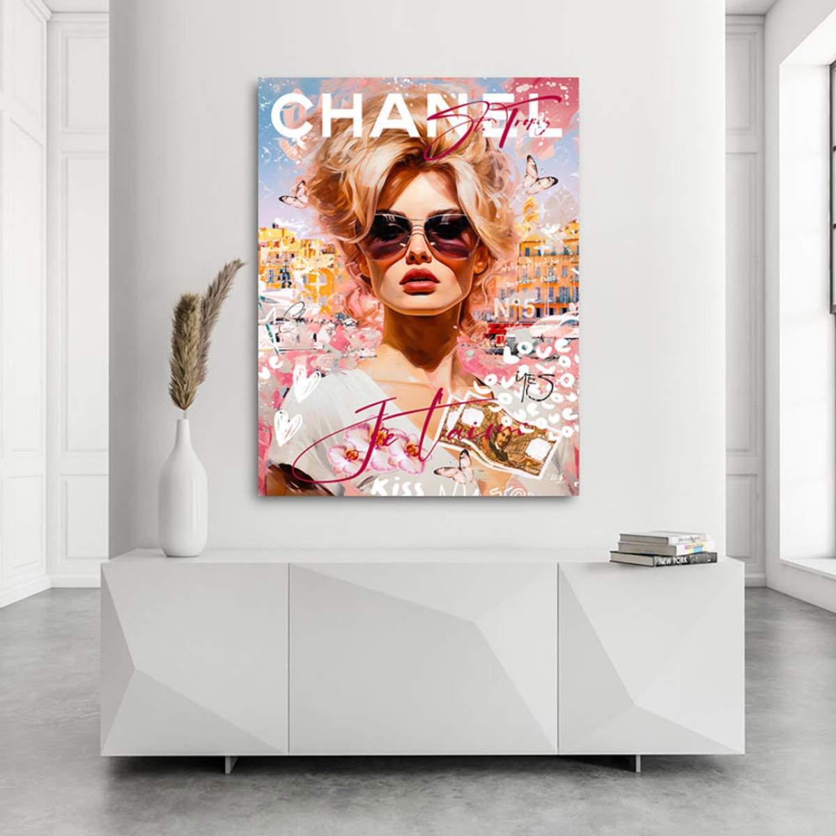 Pop Art Wandbild Kunstgestalten24