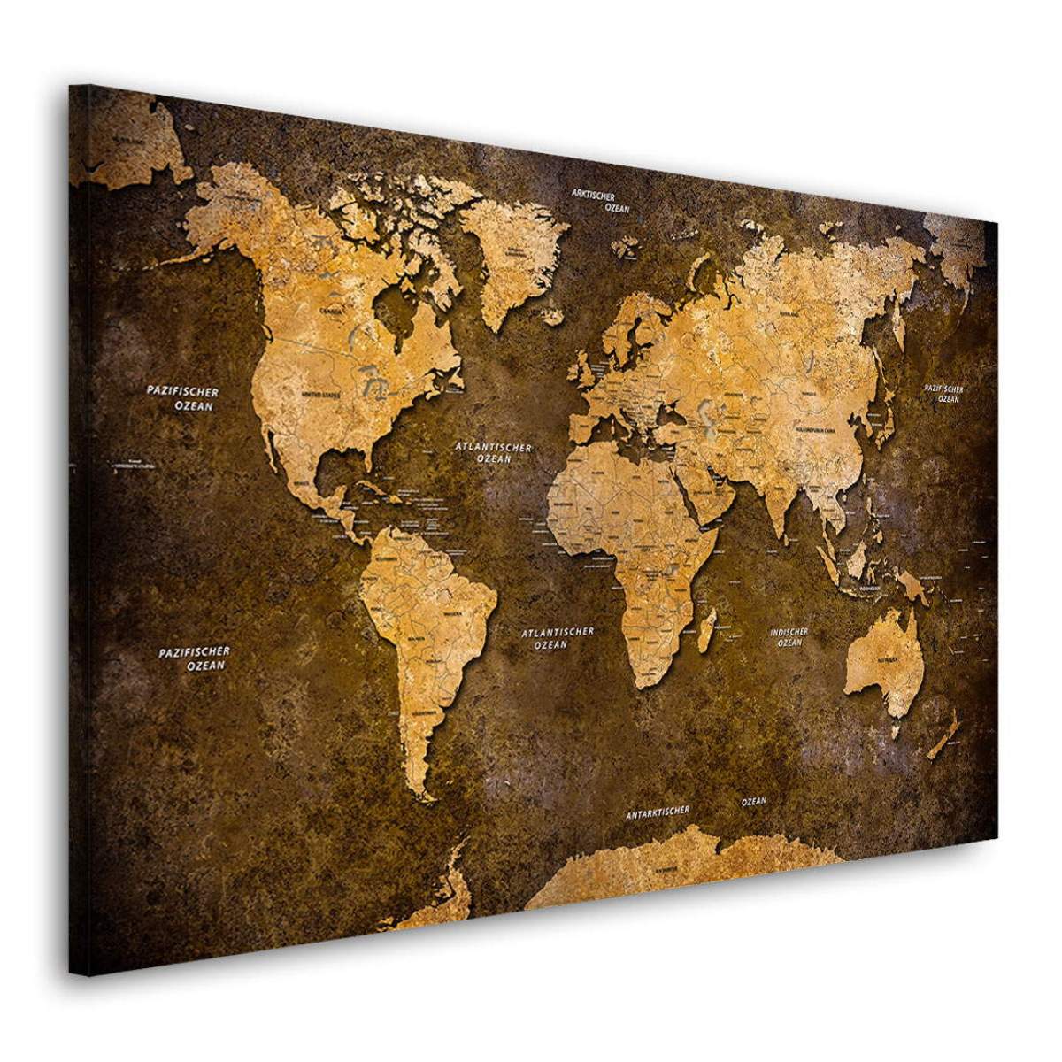 Weltkarte Wandbild