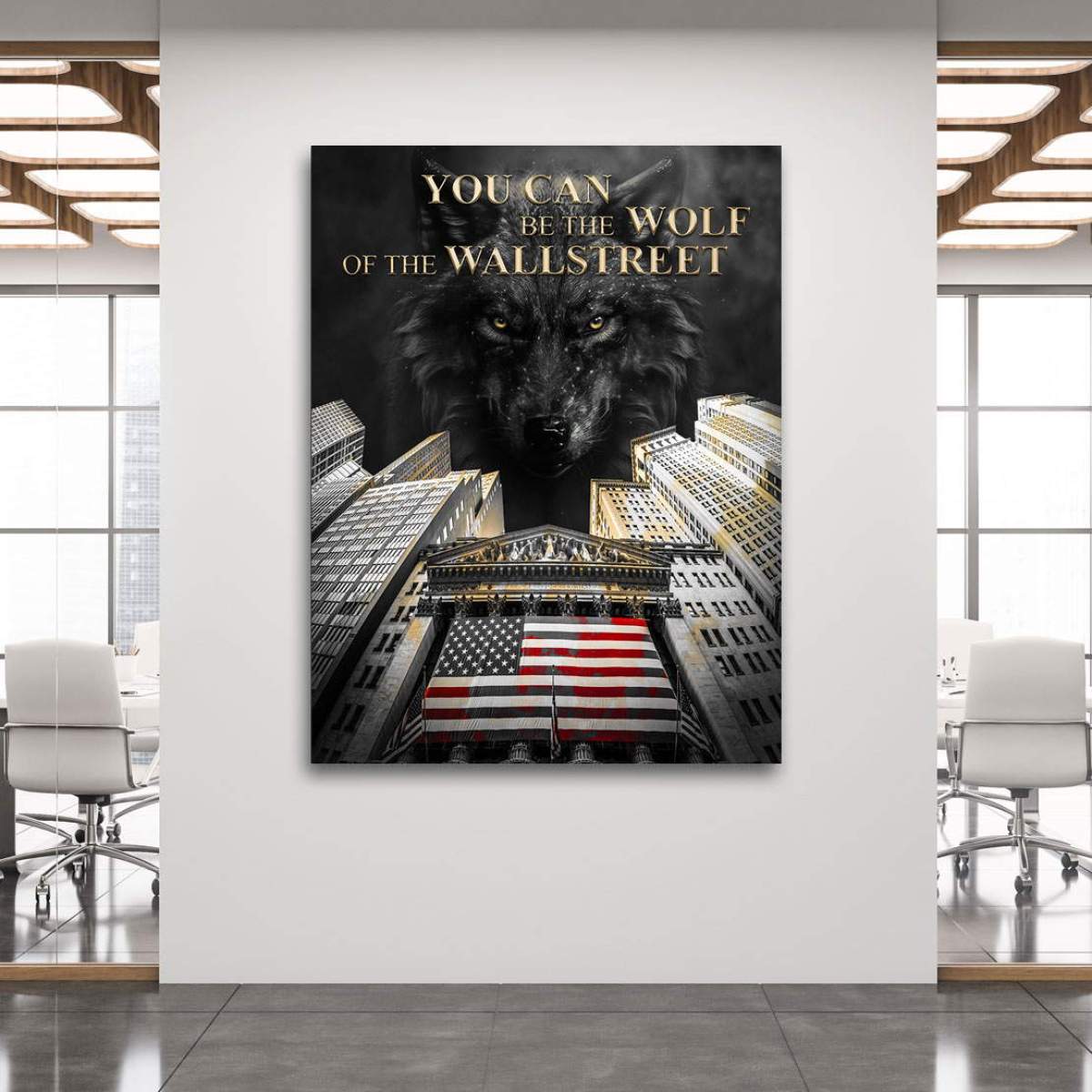 Motivations Wandbild Kunstgestalten24