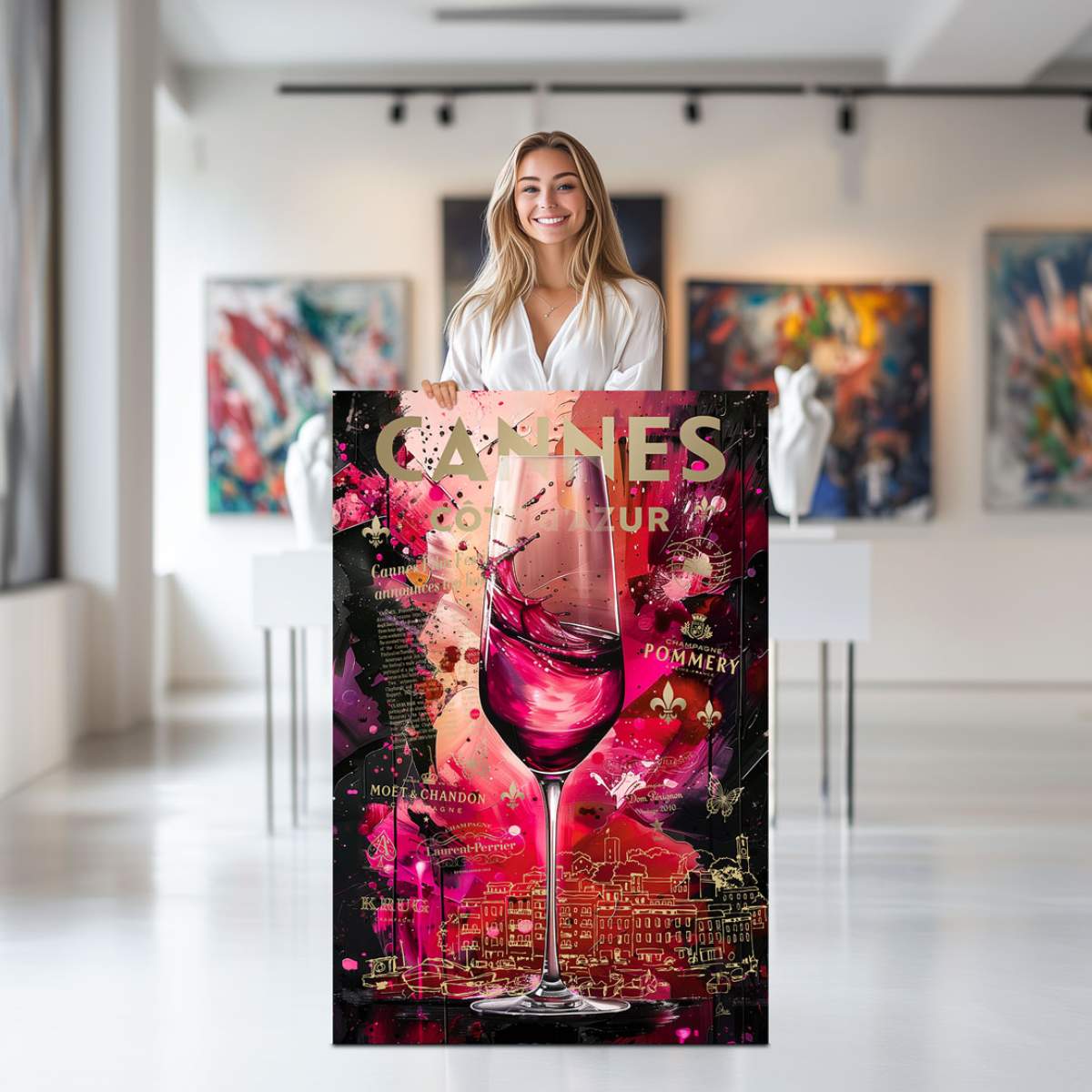 Wandbild von Kunstgestalten24