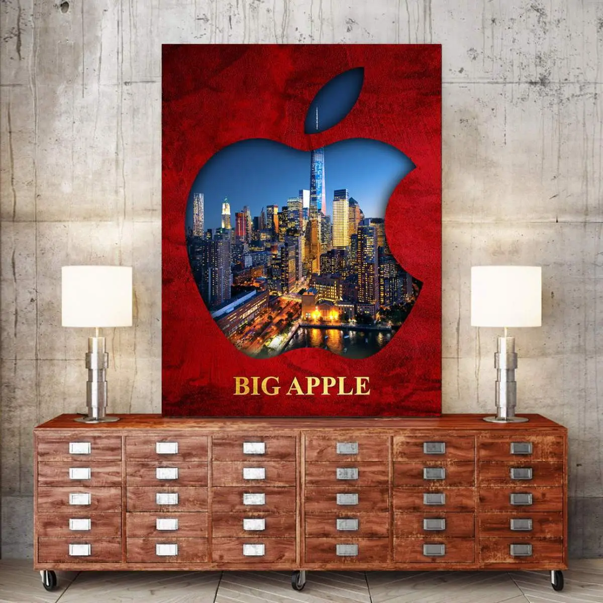 Big Apple von Ron Danell | Kunstgestalten24