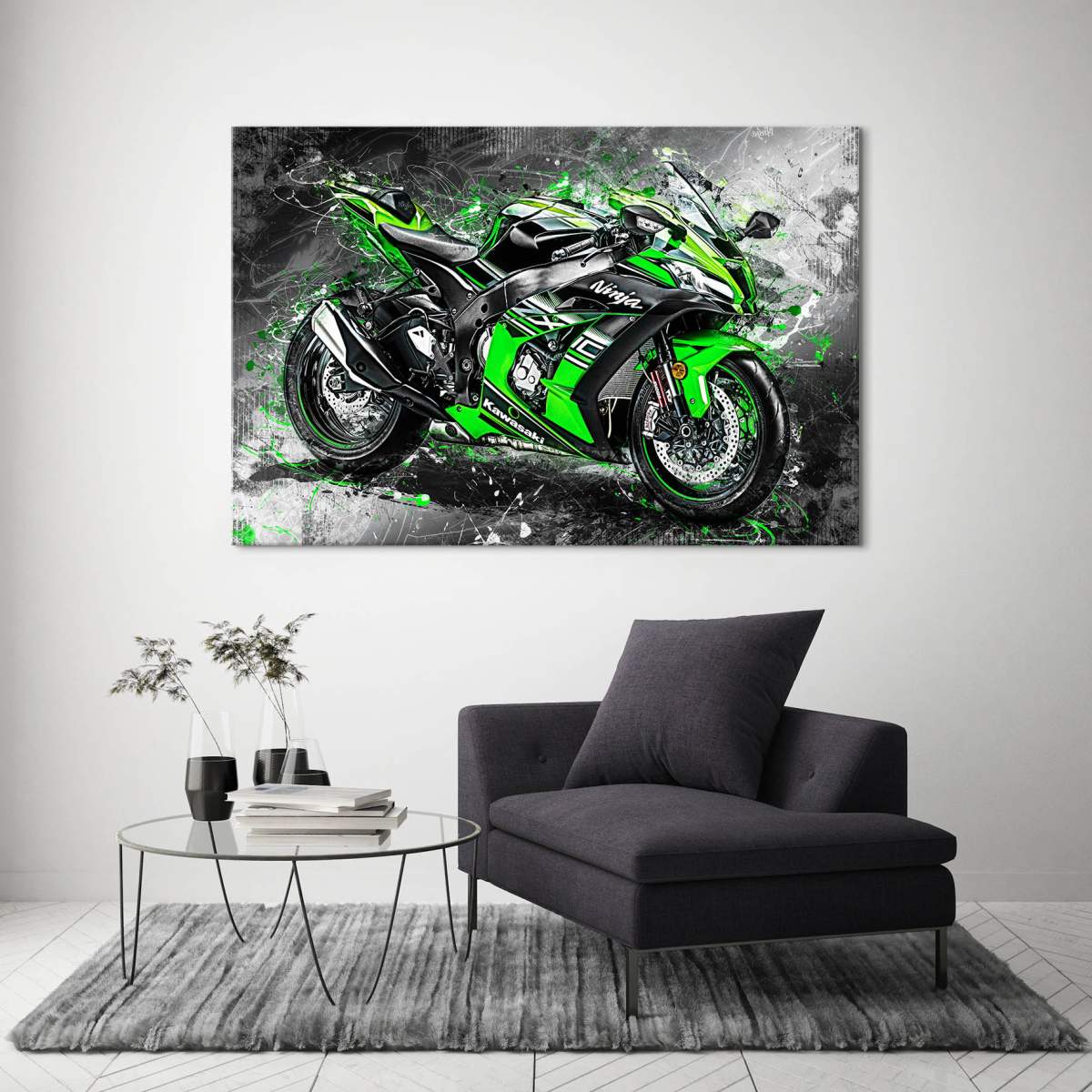Kawasaki ZX10 Poster