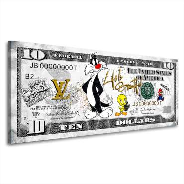 Sylvester Leinwandbild von Kunstgestalten24