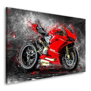 Wandbild Leinwandbild Ducati Panigale Motorradbild
