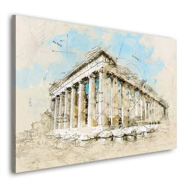 Wandbild Leinwandbild Griechenland Akropolis