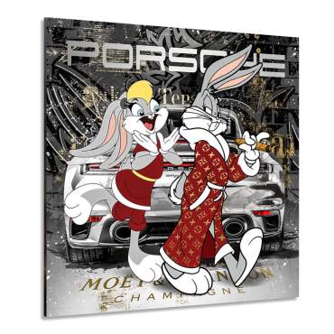 Pop Art Wandbild von Kunstgestalten24