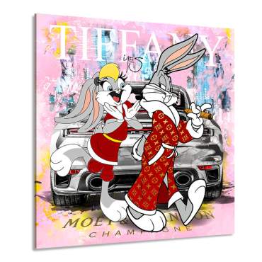 Pop Art Wandbild von Kunstgestalten24