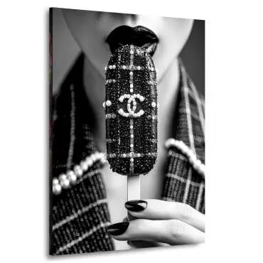 Chanel Eis Wandbild Kunstgestalten24