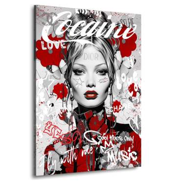 Pop Art Wandbild Kunstgestalten24