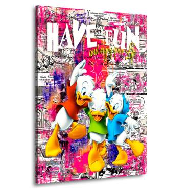 Comic Wandbild Kunstgestalten24