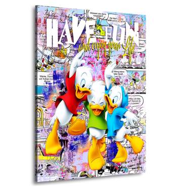 Comic Wandbild Kunstgestalten24