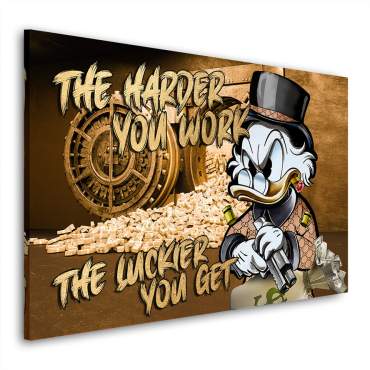 Dagobert Leinwandbild von Kunstgestalten24