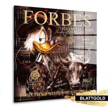 Dagobert Blattgold Bild von Kunstgestalten24