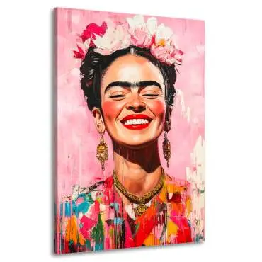 Frida Kahlo Wandbild von Kunstgestalten24