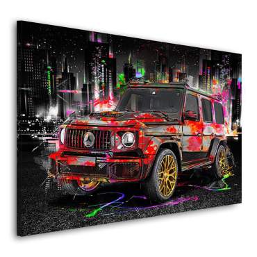 Wandbild Mercedes G63 Kunstgestalten24