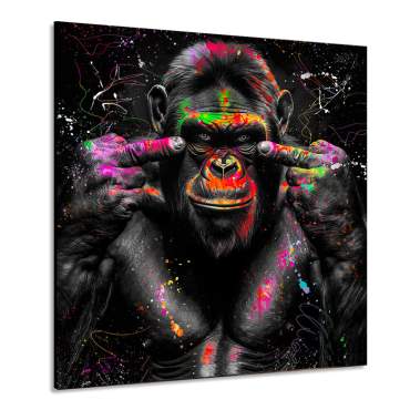 Tier Wandbild von Kunstgestalten24