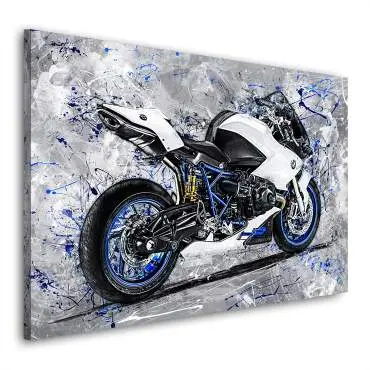 Wandbild Leinwandbild BMW HP2 Motorradbild