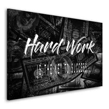 Leinwandbild Harte Arbeit