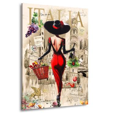 Italien Wandbild Kunstgestalten24