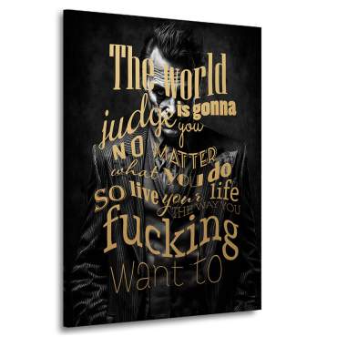 Joker Wandbild Kunstgestalten24