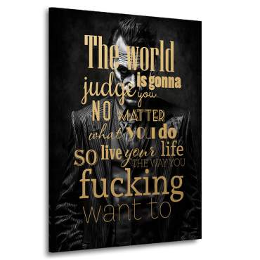 Joker Wandbild Kunstgestalten24