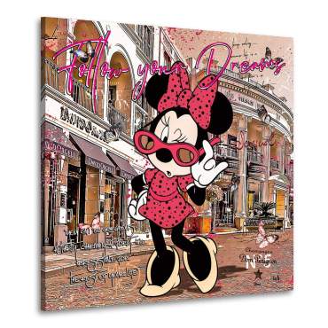 Minnie Wandbild von Kunstgestalten24