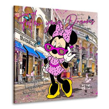 Minnie Wandbild von Kunstgestalten24