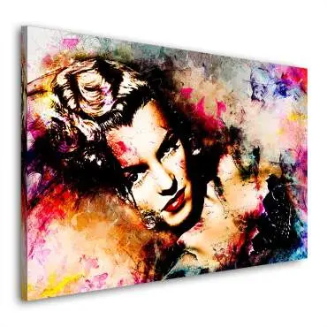Wandbild Leinwandbild Marilyn Monroe Abstrakt Style